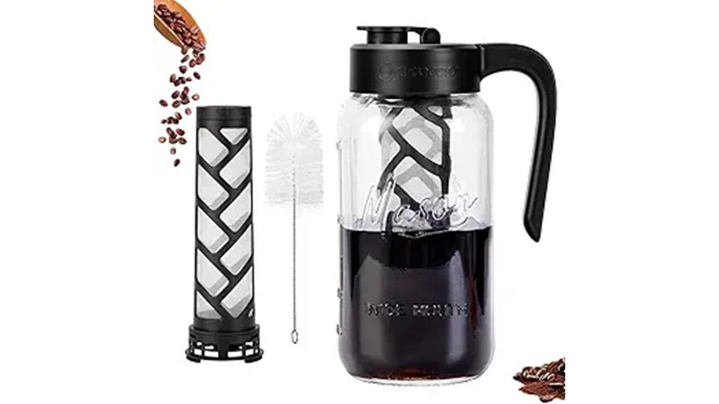 glass pitcher for cold brew