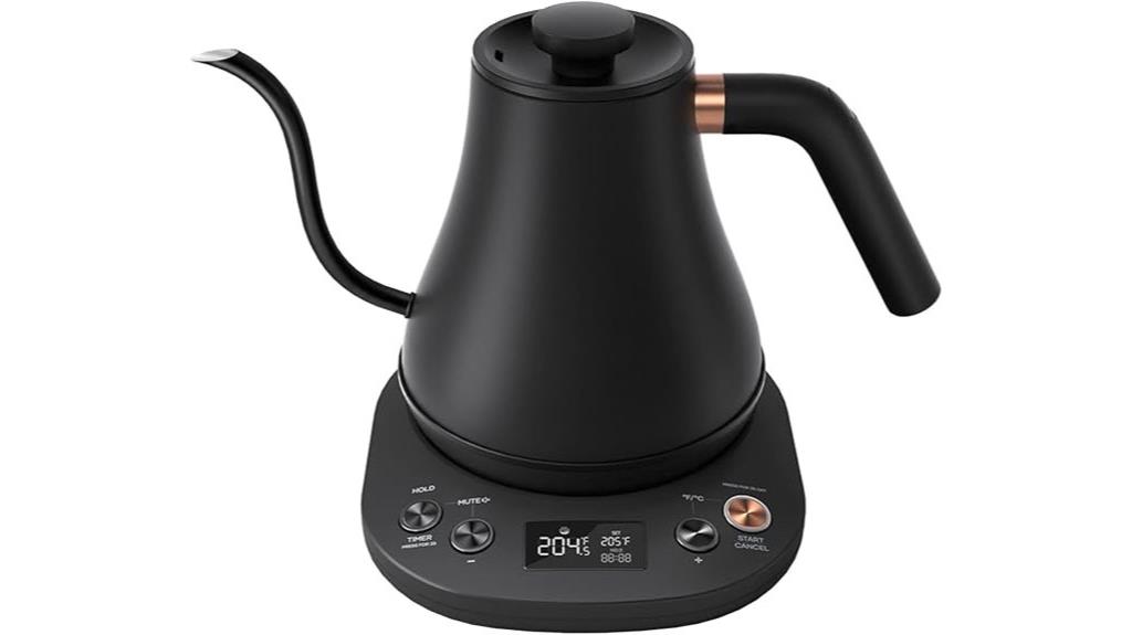 gooseneck electric pour over