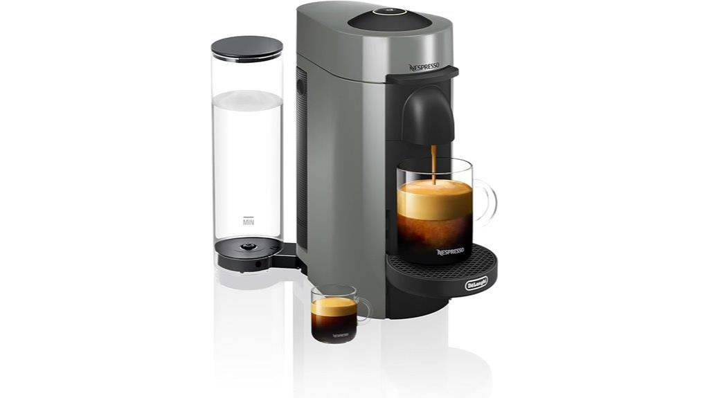 grey nespresso vertuo plus