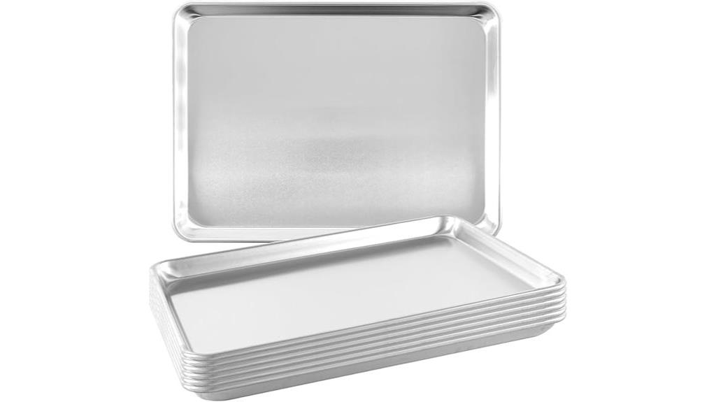 heavy duty aluminum baking trays