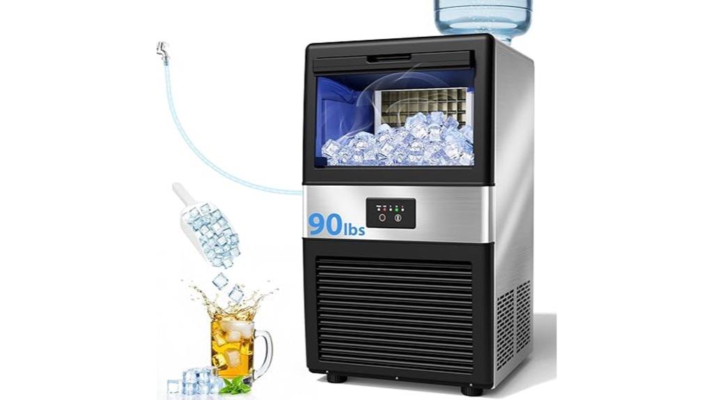 high capacity ice machine