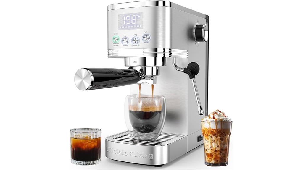 high pressure espresso milk frother