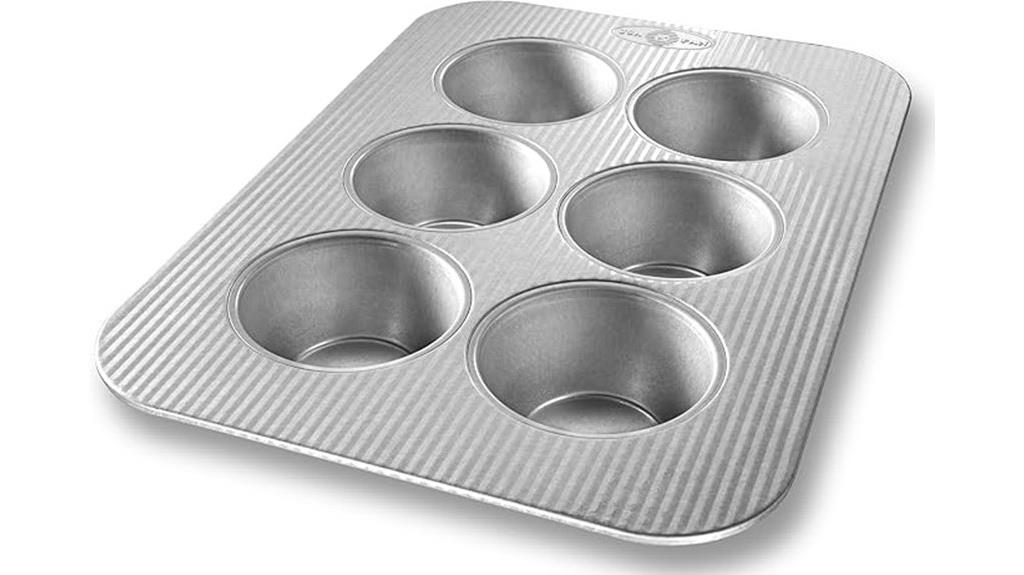 jumbo 6 well muffin pan