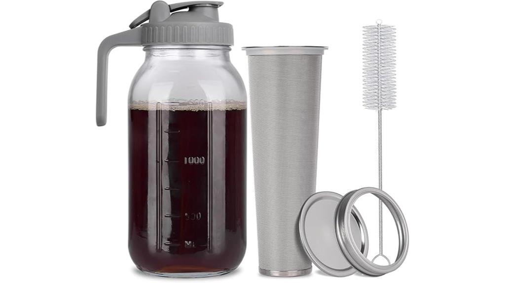large mason jar coffee maker