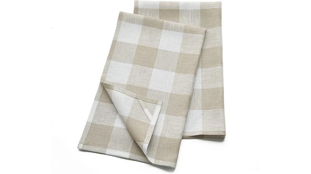 linen kitchen towels set