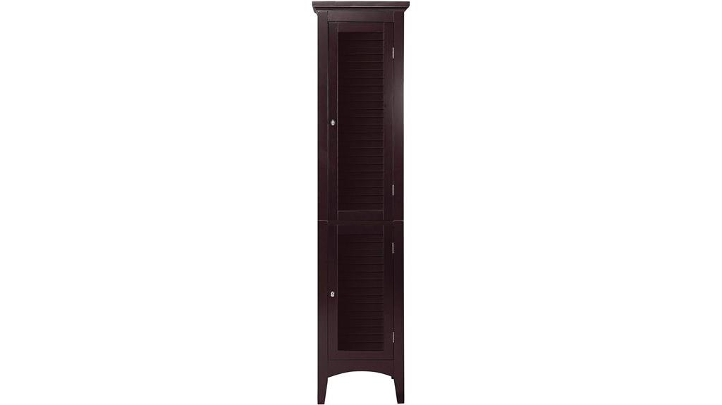 linen storage tower doors
