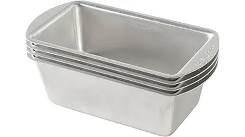 mini aluminum loaf pans