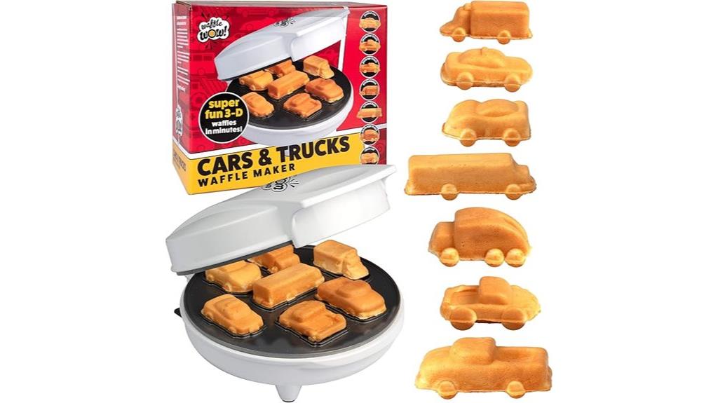 mini car waffle maker