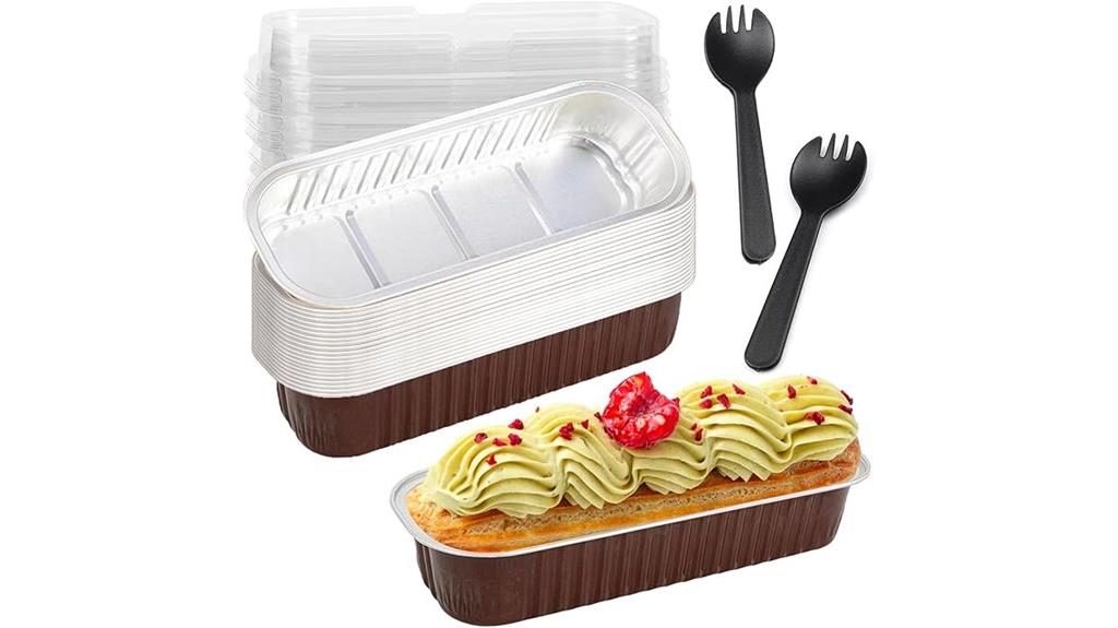 mini loaf pans with lids