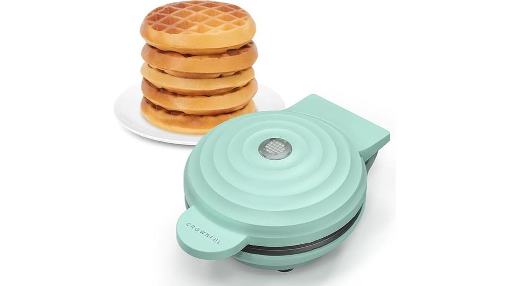 mini waffle maker non stick