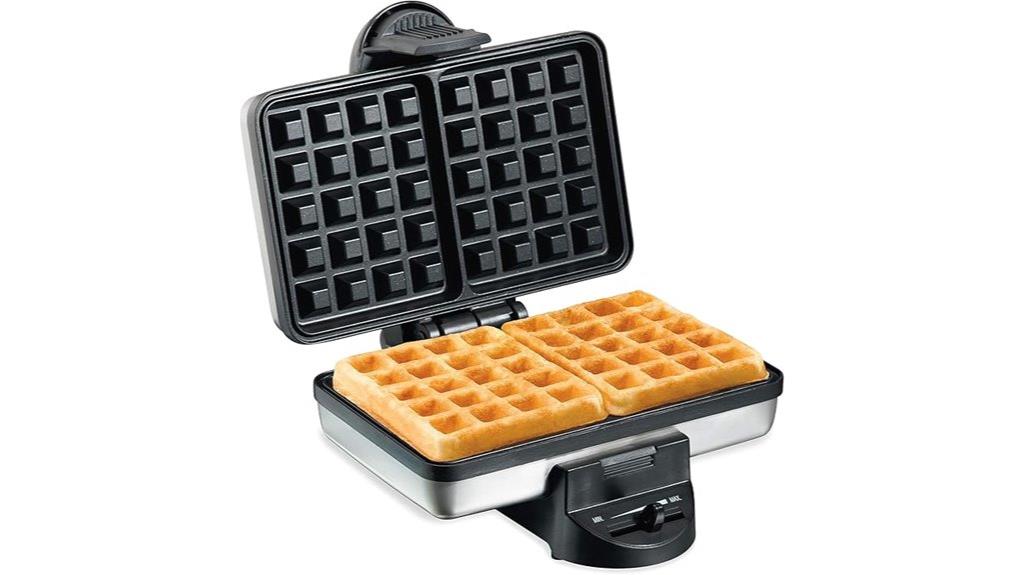 mini waffle maker with shade