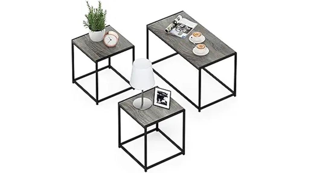 modern coffee end tables