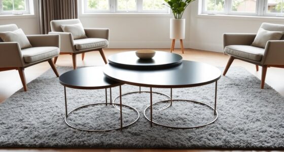 modern coffee table sets