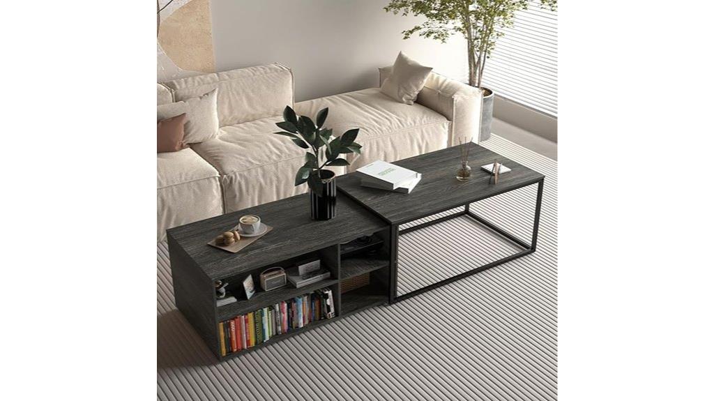 modern nested coffee tables