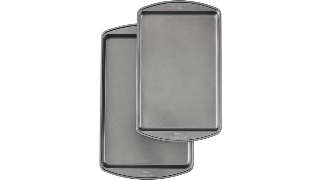 non stick cookie sheet set