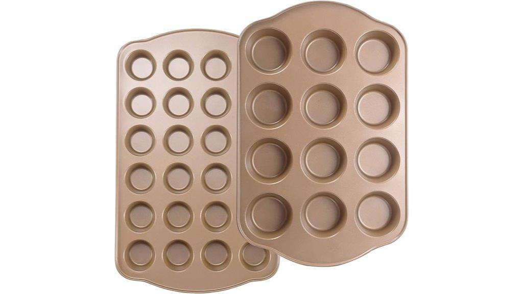 nonstick muffin cupcake set