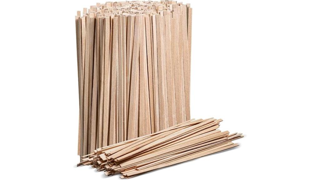 one thousand wooden stirrers