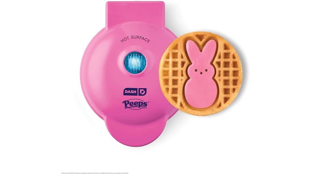 peep bunny waffle maker