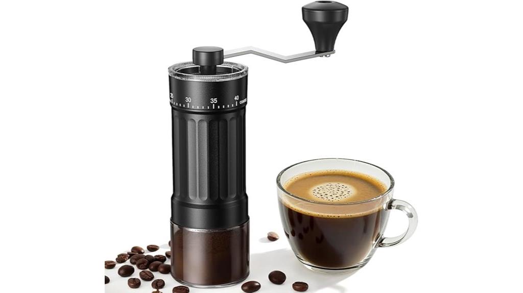 portable adjustable coffee grinder