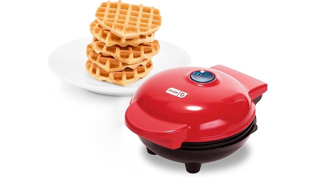 portable mini waffle maker