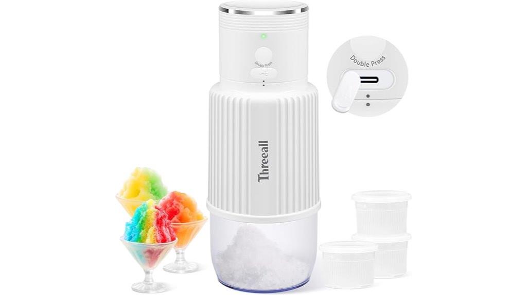 portable usb ice shaver