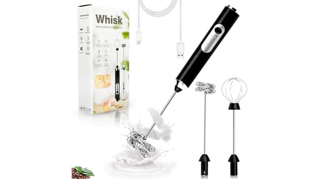 portable usb milk frother