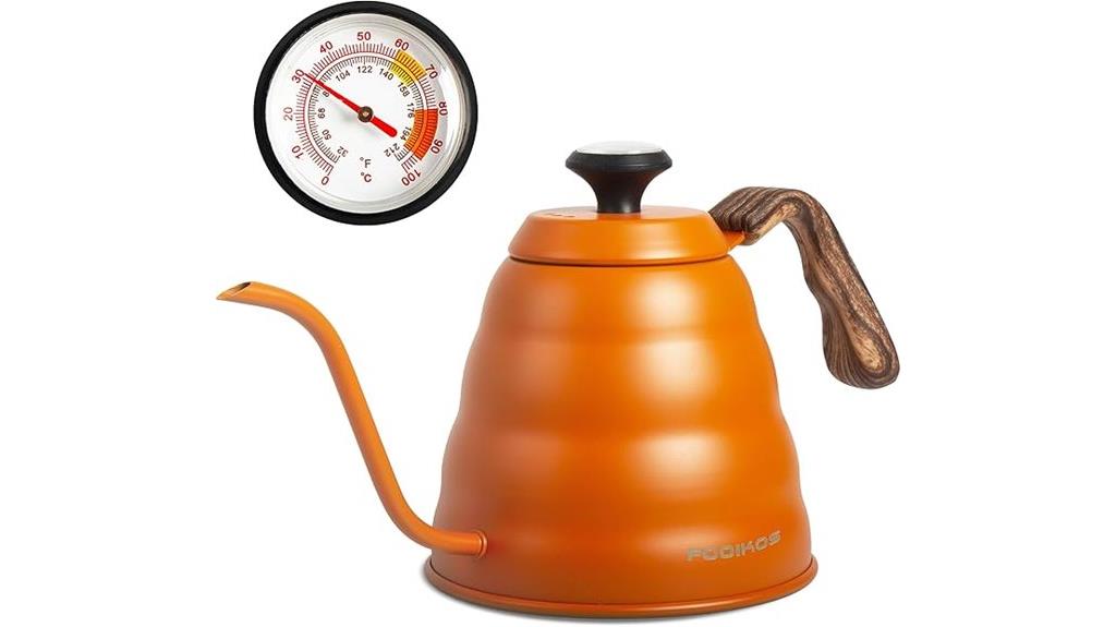 pour over kettle with thermometer