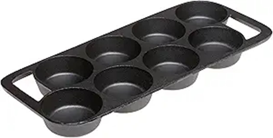 pre seasoned biscuit pan
