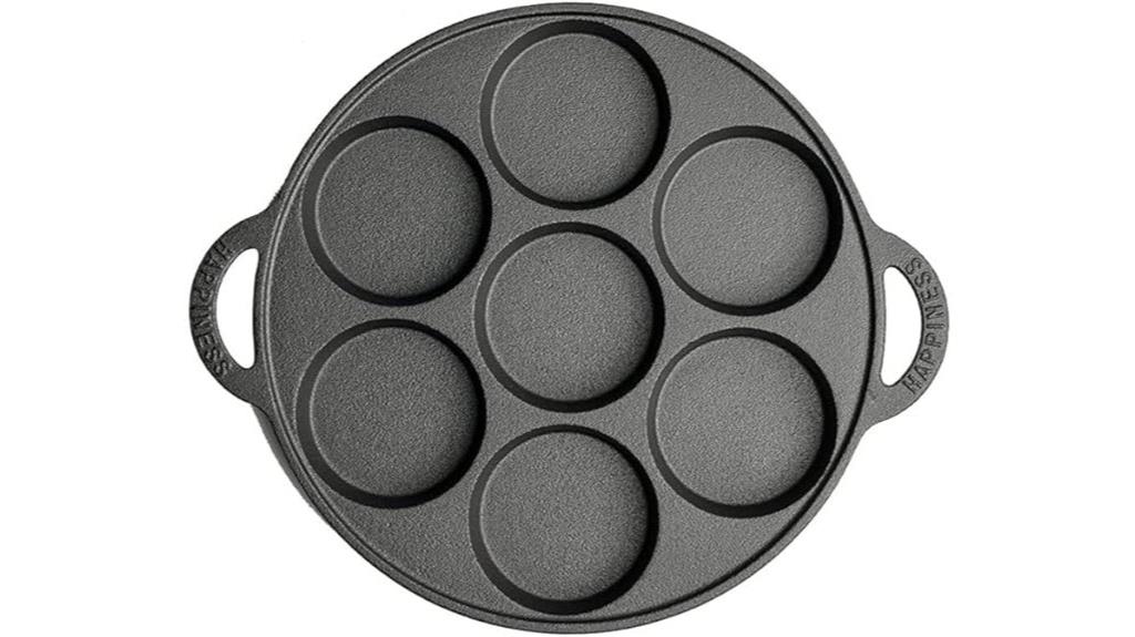 pre seasoned cast iron mini