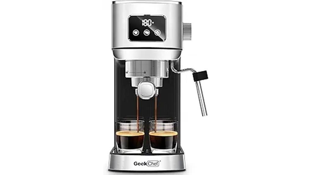 professional 20 bar espresso maker