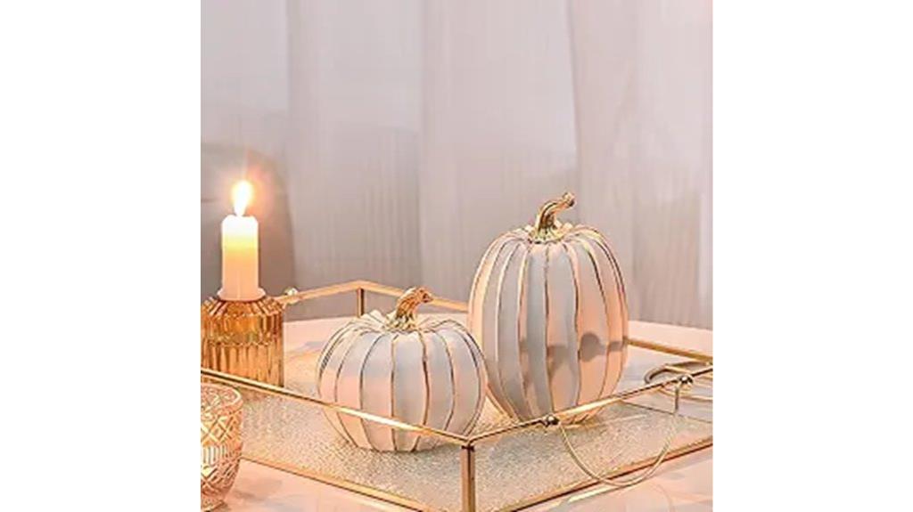 pumpkin decor resin figurines