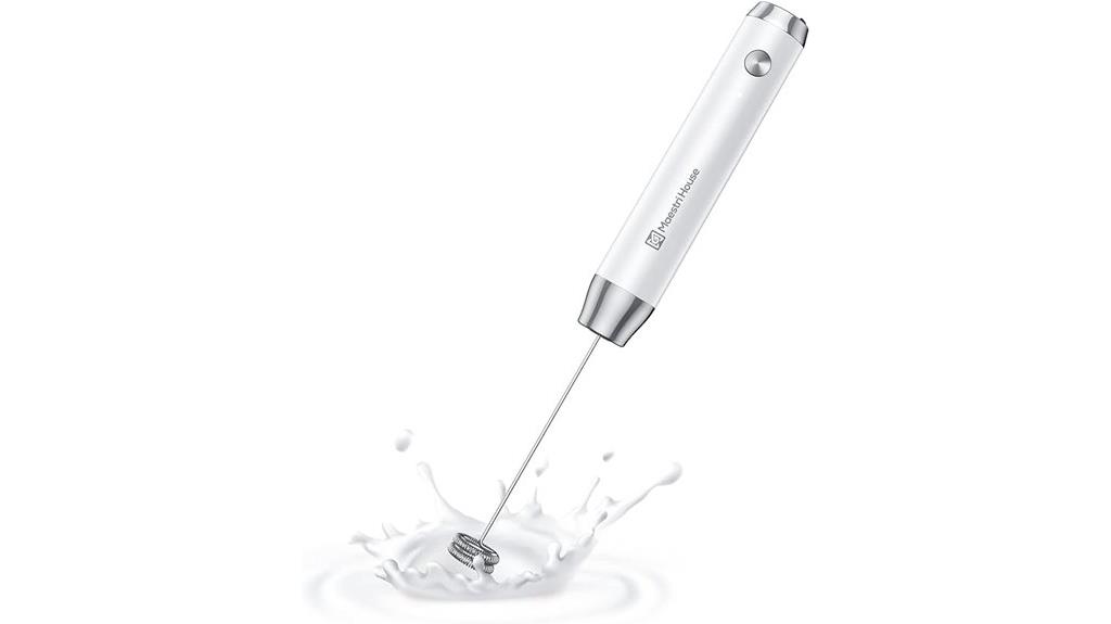 rechargeable lunafro milk frother