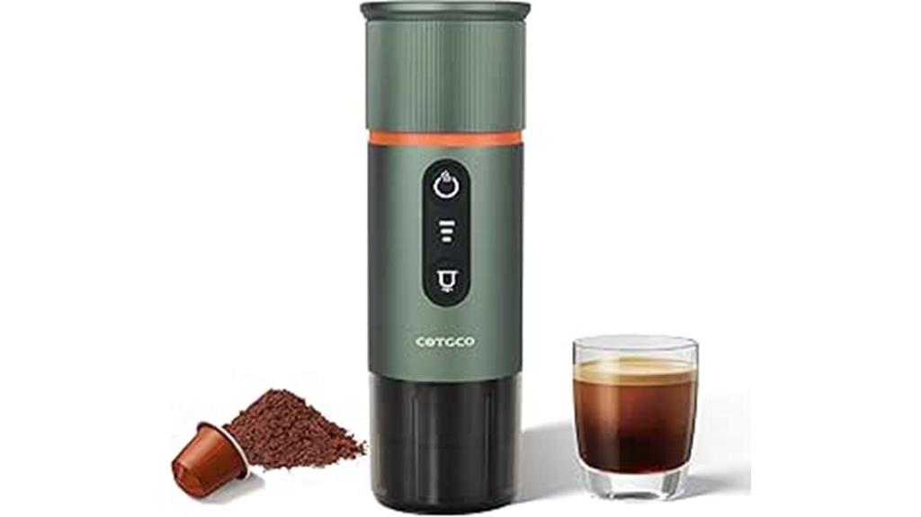 rechargeable usb c travel espresso