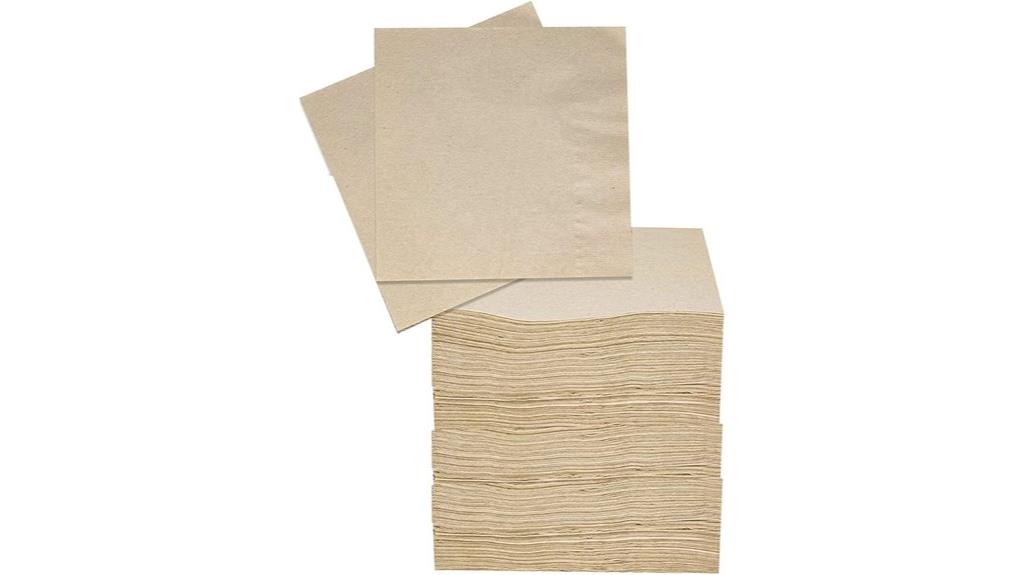 recycled biodegradable bar napkins
