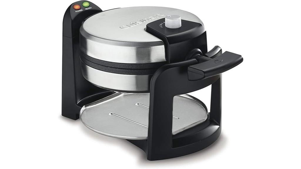 round belgian waffle maker