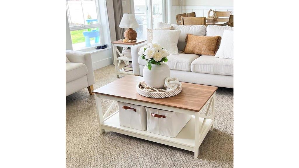 rustic farmhouse coffee table