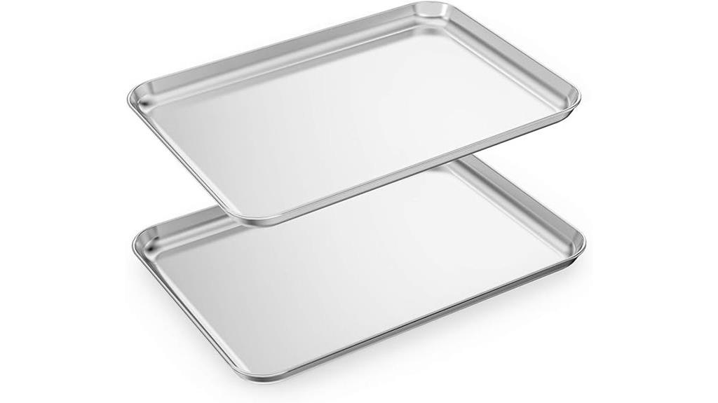 set of 2 baking sheets