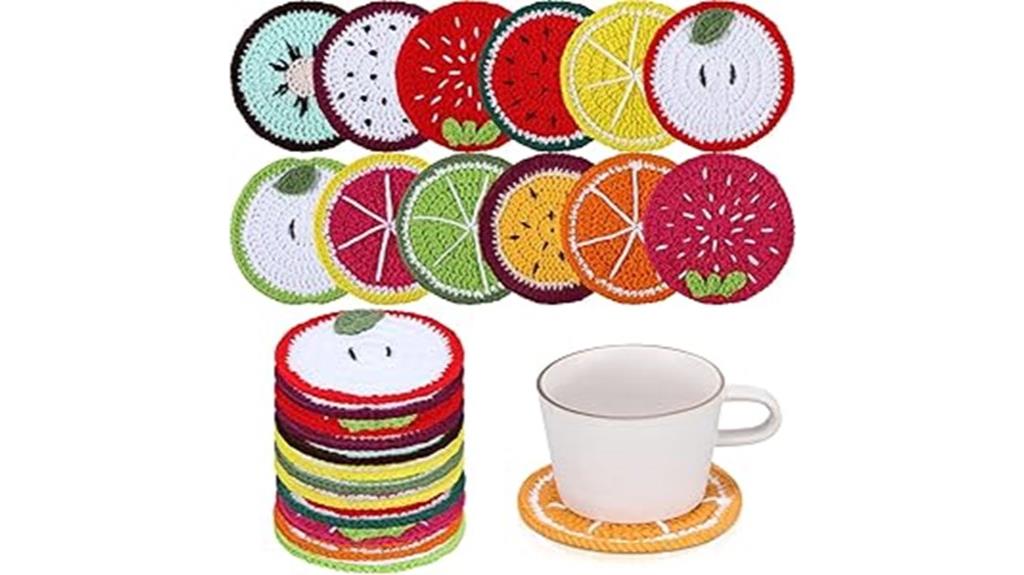 set of twelve coasters
