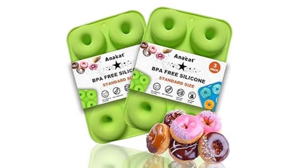 silicone donut baking mold