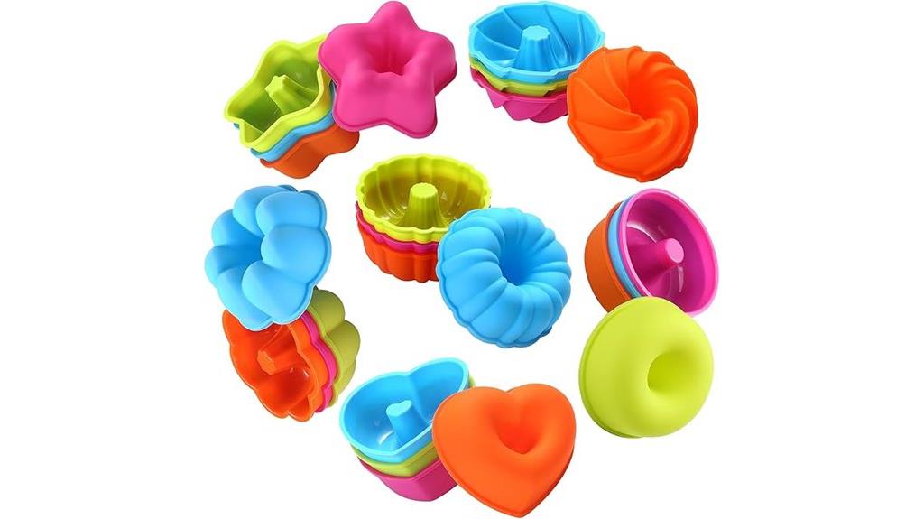 silicone donut baking molds