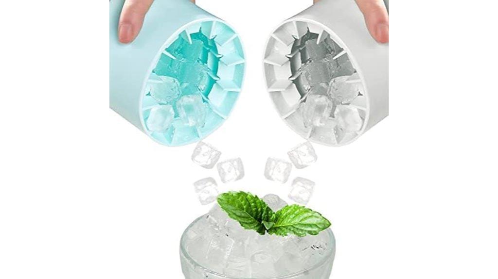 silicone ice trays pack