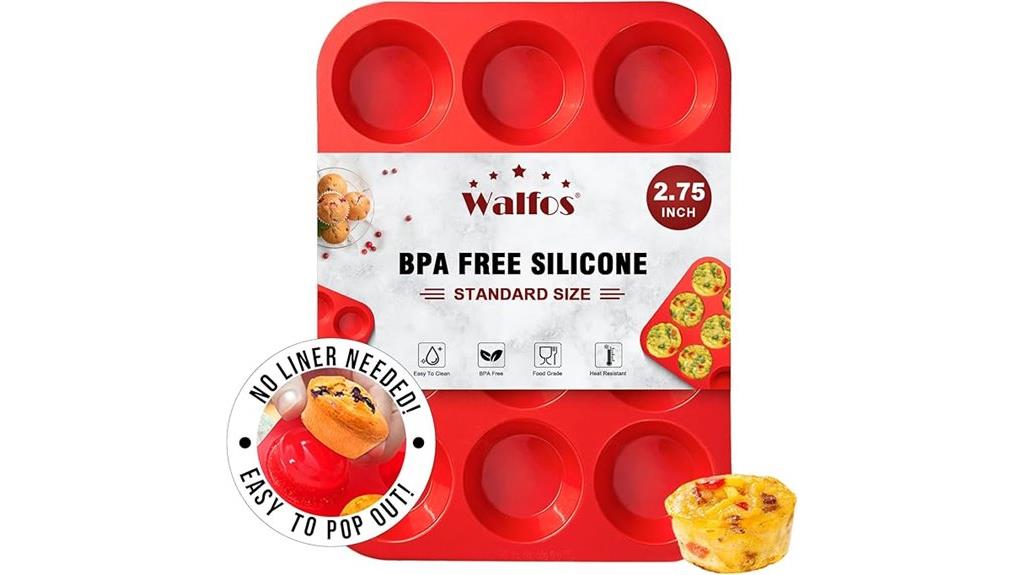 silicone muffin pan bpa free