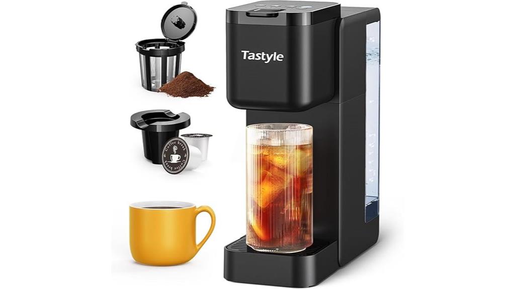 single serve hot iced brew