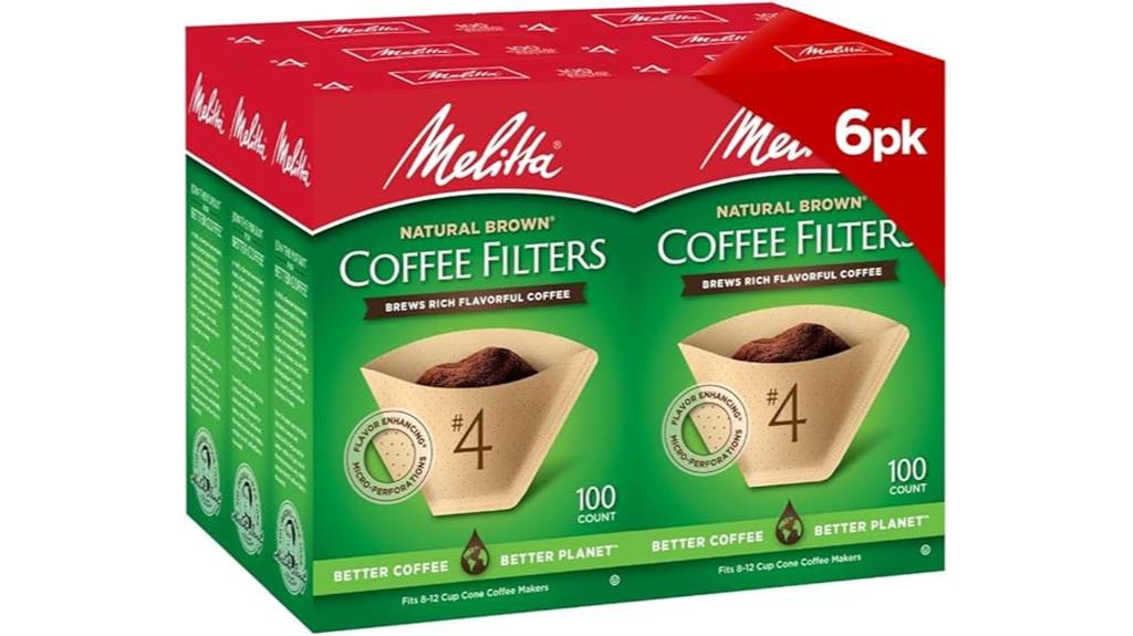 six packs of natural brown