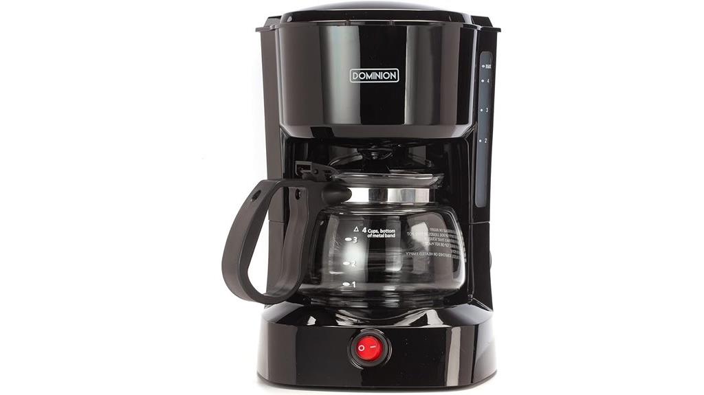 small portable coffee brewer