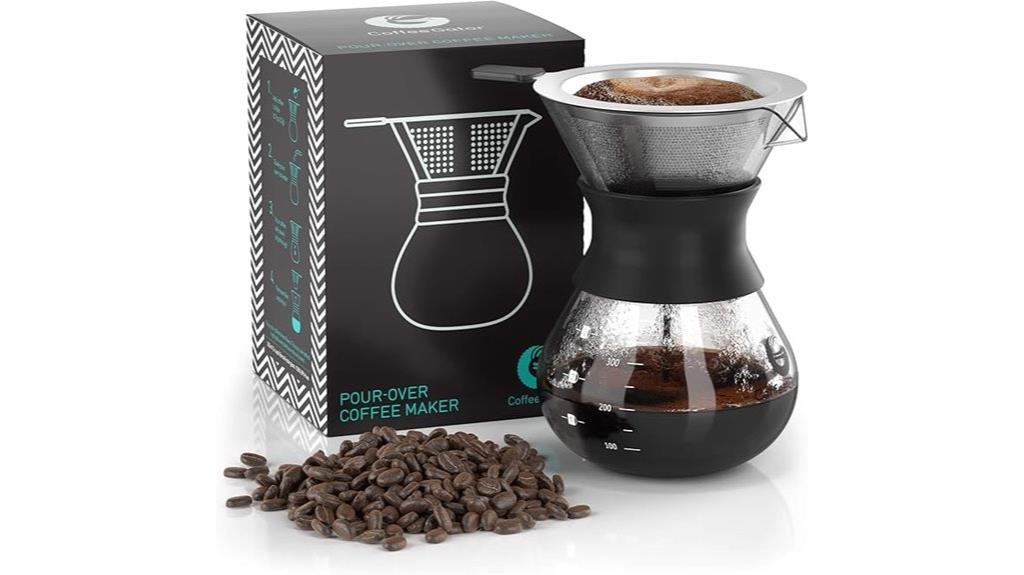 small pour over coffee maker
