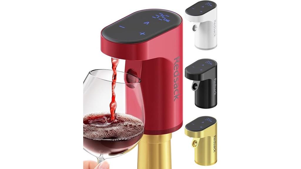 smart wine dispenser features
