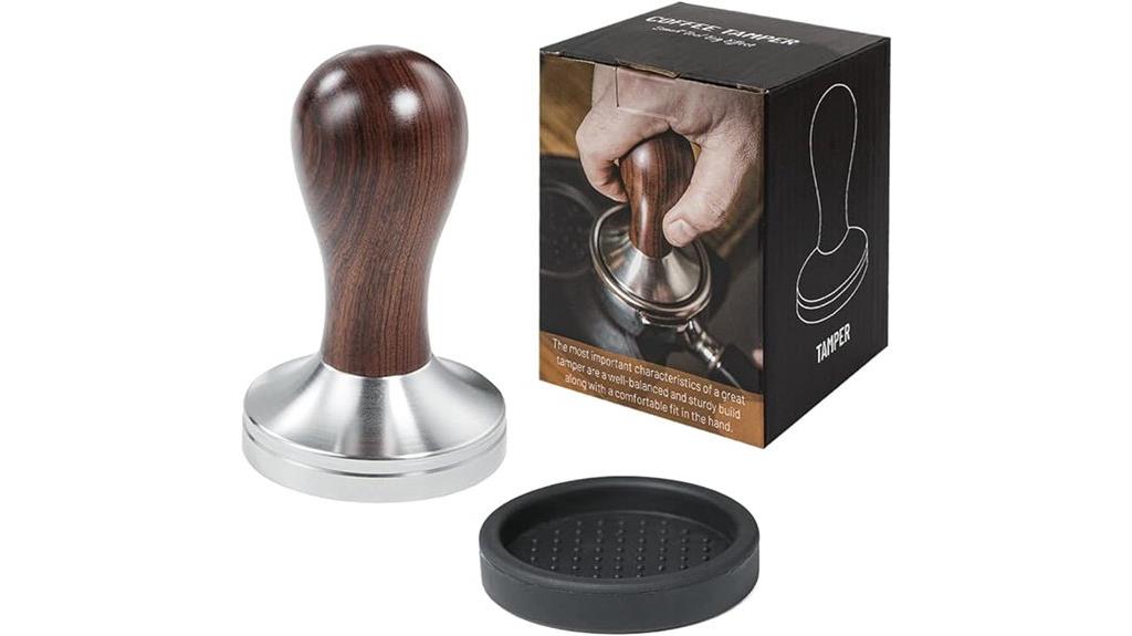 stainless steel 51mm tamper