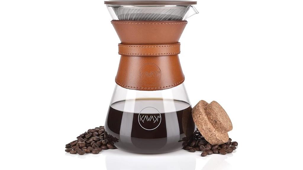stainless steel filter brewer