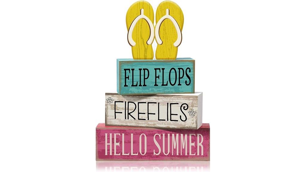 summer beach table decor
